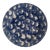 Antique Spongeware Pottery Blue and White Plate - Lancaster County Pa For Sale