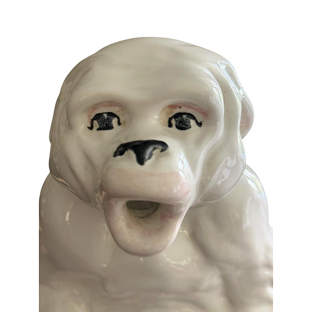 Vintage Italian Palm Beach Style Ceramic Monkey Pitcher by r.e.m. For Sale In Los Angeles - Image 6 of 8