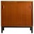 Teak Cabinet with Brass Details and Black Metal Base, 1970s For Sale - Image 12 of 12