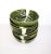 Belo Faiancas Portugal Green Cabbage set 6 bowls. All leaf designs with white stripes. Measures 6” diameter. And 2 ¼”...
