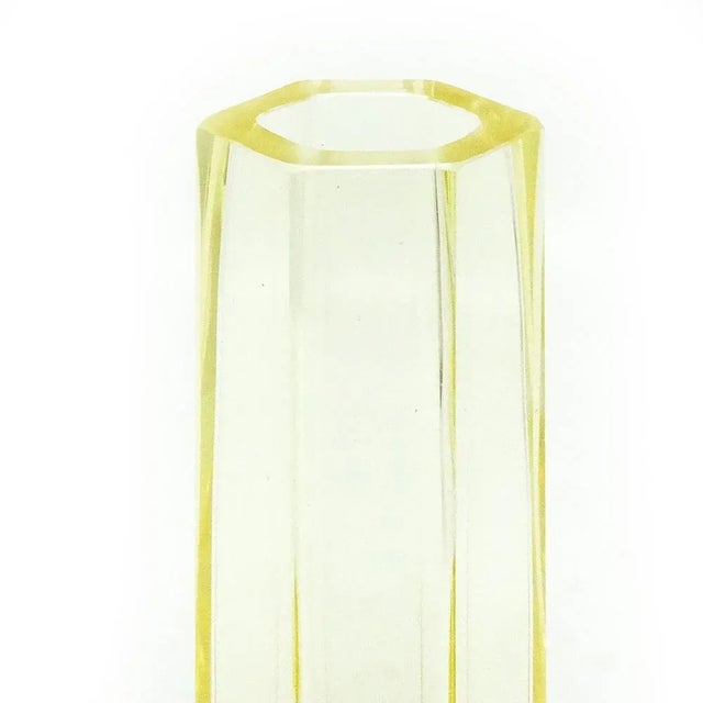 Art Deco Vase from Moser, Czechoslovakia, 1930s For Sale - Image 4 of 9