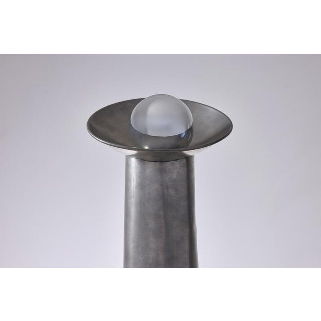 Vintage Radar Table Lamp by Gjlla Giani for Nucleo Sormani, 1971 For Sale - Image 10 of 11