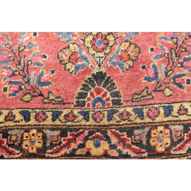 Antique Persian Sarouk Rug 1'11'' x 2'6'' For Sale - Image 4 of 6
