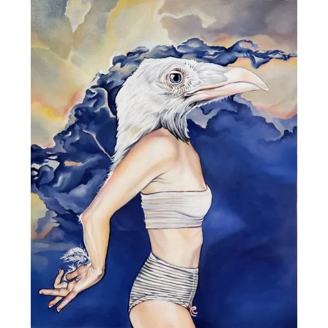 "The Sun Still Shines," 2015 original acrylic on canvas pop surrealist painting by artist, Alexis Price. Alexis Price is a...