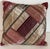 One-of-a-Kind Indian Silk Sari Pillow, Metallic Zari Embroidery, 1980 For Sale - Image 4 of 10
