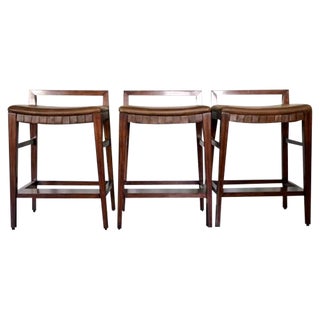 Henredon Acquisitions Barstools - Set of 3 For Sale