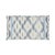 Contemporary Schumacher Santa Monica Ikat Lumbar Pillow in Indigo For Sale In New York - Image 6 of 6