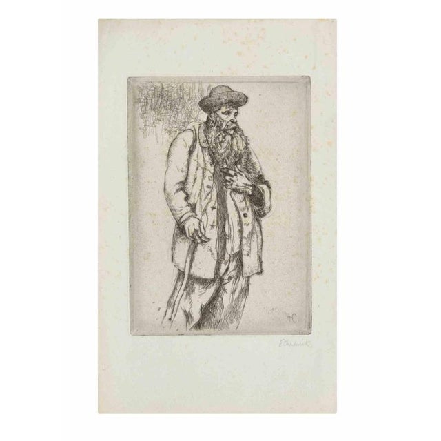 Etching and drypoint realized by Chadwick in 1915. Hand signed in pencil lower right. Very good condition. This piece is...