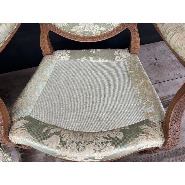 French Bergere Armchairs, 1870, Set of 2 For Sale - Image 17 of 18