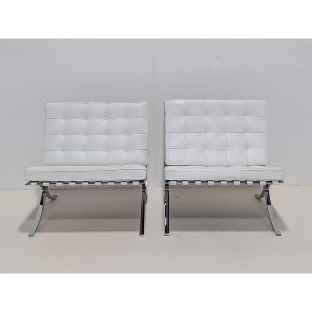 Barcelona Lounge by Ludwig Mies Van Der Rohe for Knoll For Sale - Image 3 of 18