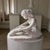 This vintage sculpture features a little ballerina in a contemporary style. Made of clay, this medium-sized piece stands...