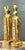 Vintage Gilt Egyptian Figurines - A Pair For Sale - Image 12 of 12