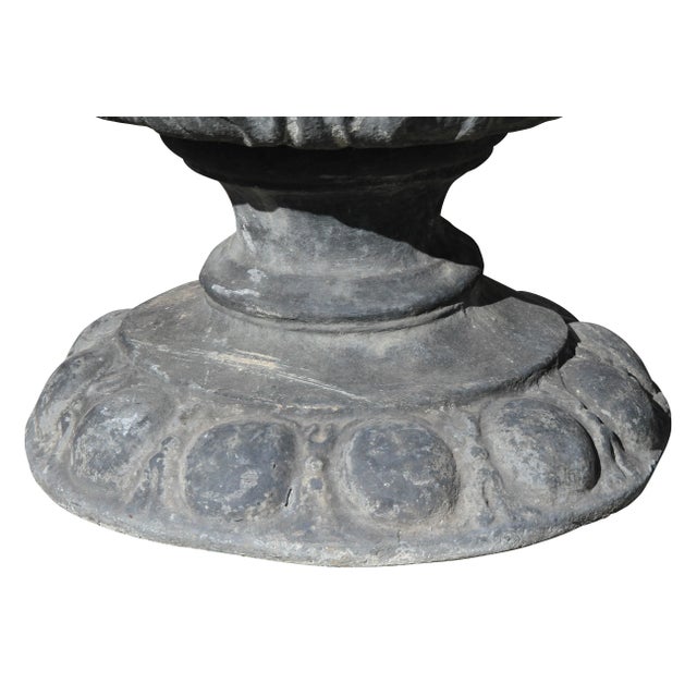 Georgian Lead Two Handled Urns - a Pair For Sale - Image 10 of 12