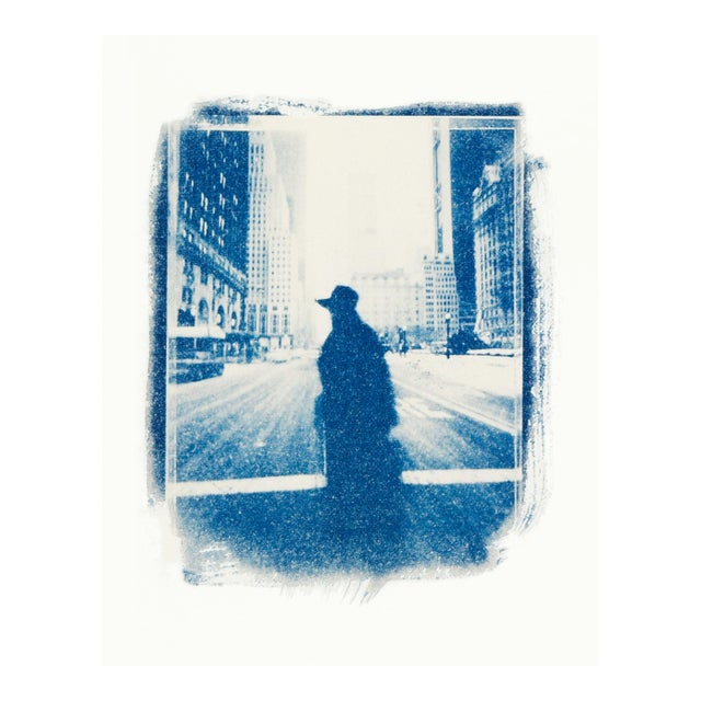 “Winter on Fifth Avenue” Giclee From Cyanotype by CKB - For Sale