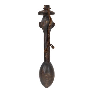 Early 20th Century Teke Figural Spoon For Sale