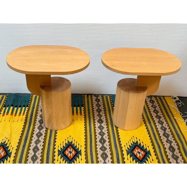Design Plus Gallery presents a Pair of Insert Side Tables by Ferm Living. These side tables are sculptural and visually...