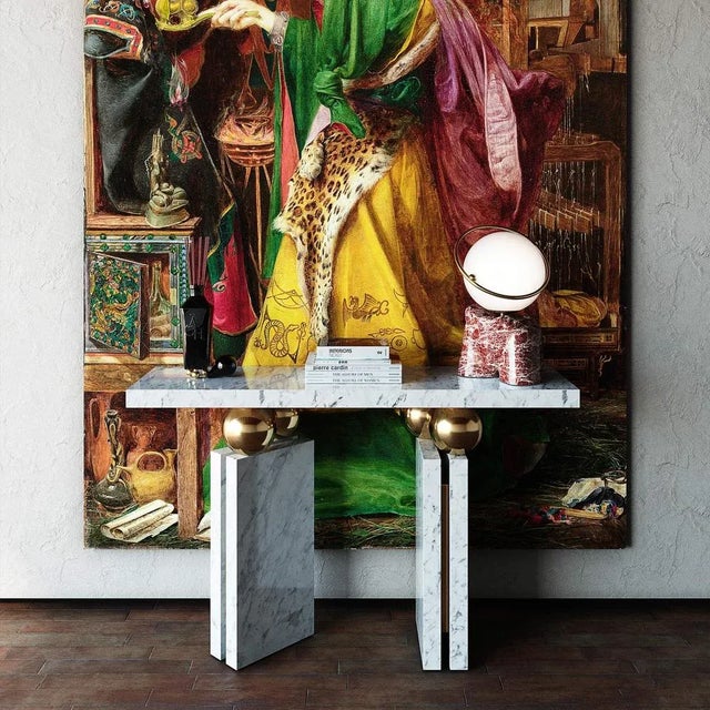 Quantic Estremoz Console Table by HOMMÉS Studio For Sale - Image 4 of 5