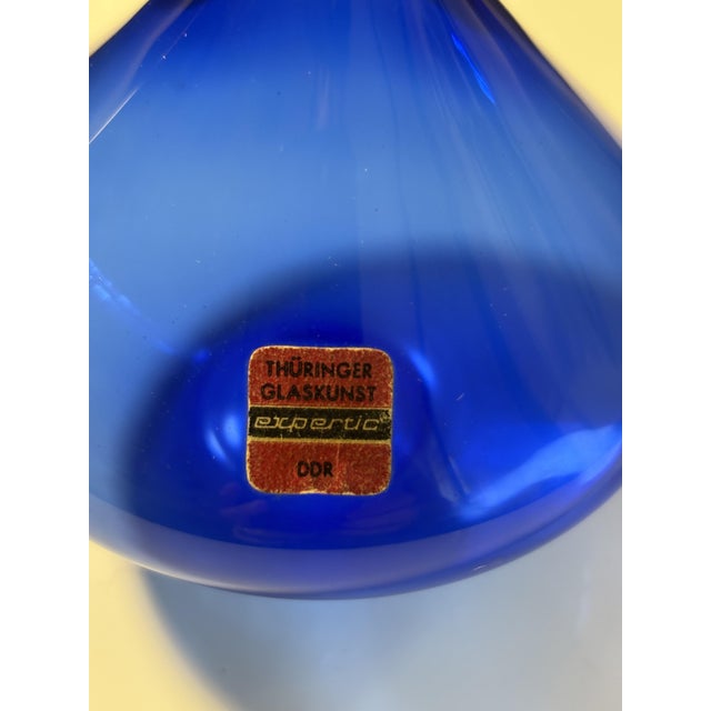 Goldenrod 11 Glass Vases from Lauscha, Germany, 1960s, Set of 11 For Sale - Image 8 of 10