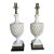 Vintage Fredrick Cooper Urn Lamps in Creamware Rope Lattice Pattern - a Pair For Sale
