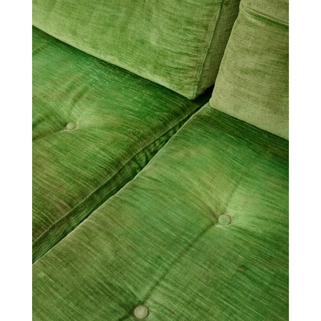 Metal Salon Modular Sofas attributed to Jacques Charpentier for Roche Bobois, 1970s, Set of 2 For Sale - Image 7 of 14