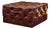 Sqaure Lord Digsby Ottoman in Tan Leather from Timothy Oulton, 2010s For Sale