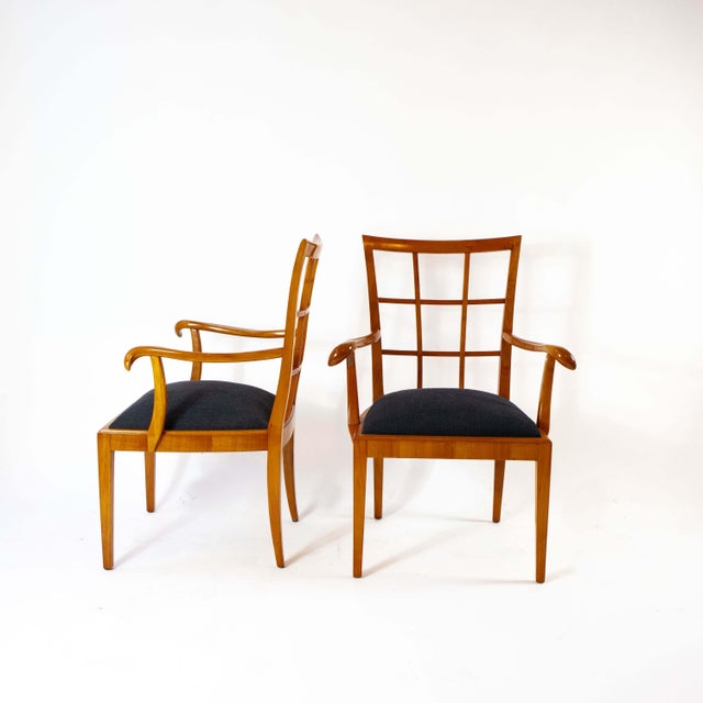 Viennese Armchairs by Karl Hofmann & Felix Augenfeld, 1930s, Set of 2 For Sale - Image 3 of 18