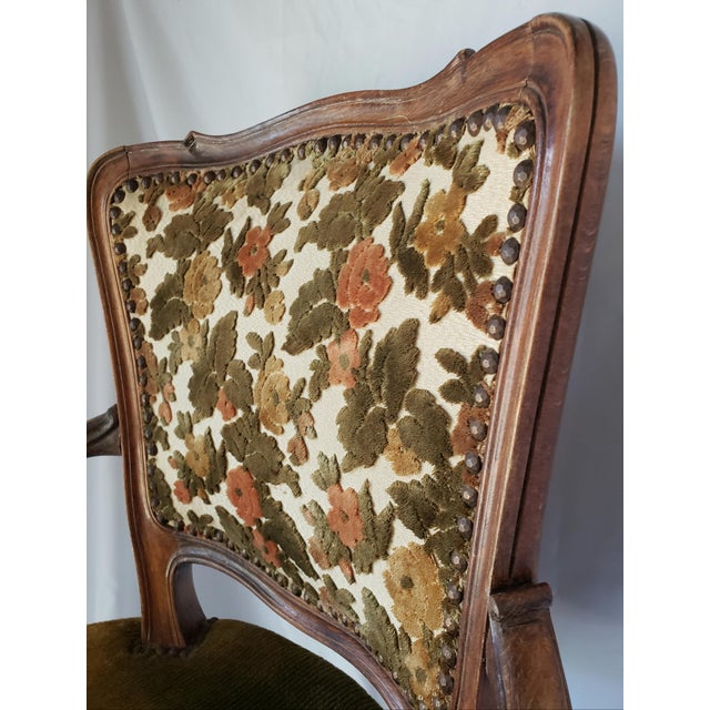 Late 19th Century Pair of 19th Century French Louis XV Cabriolet Miniature Armchairs For Sale - Image 5 of 13