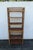 Late 20th Century Bamboo Wicker Rattan Display Shelving Unit Etagere 6161 For Sale - Image 10 of 11