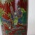 Antique Japanese Enameled Porcelain Lamp With Figures C1920 For Sale - Image 11 of 13