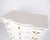 Antique Baroque White Chest of Drawers with Brass Handles, 1760s For Sale - Image 9 of 16