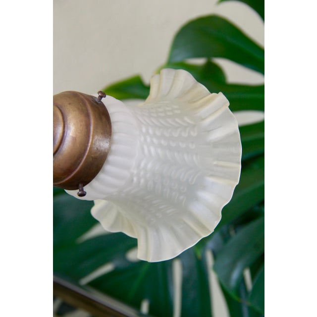 Baroque Vintage Art Nouveau Tulipano Table Lamp, Italy, 1980s For Sale - Image 3 of 10