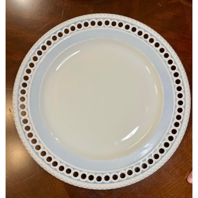 1940s Rare Nymphenburg Perl Symphonie Blau 53 Piece Service. Exhibition Marks - 53 PCS For Sale - Image 11 of 12