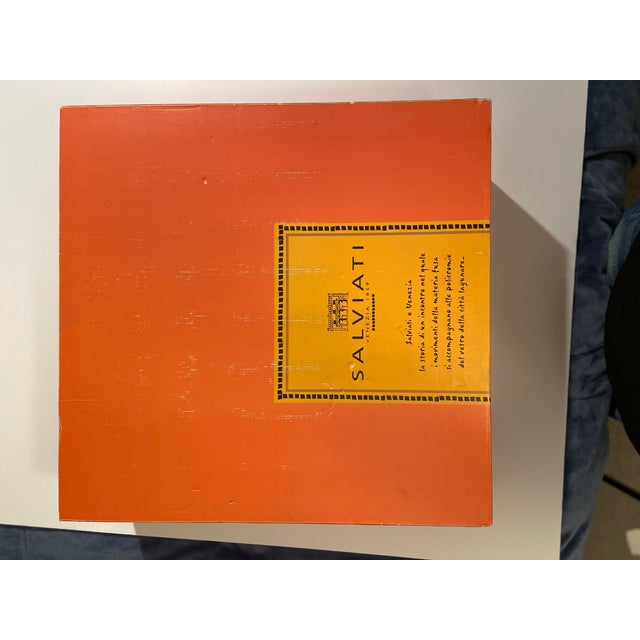 Glass Droon Danish Design Collective Custom Salviati Art Glass, Limited Edition, Holiday Sale For Sale - Image 7 of 13