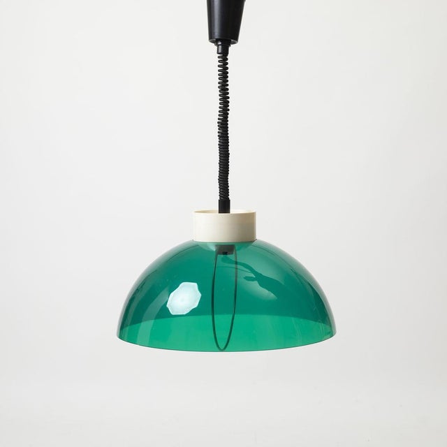 1970s Space Age Pendant Lamp by Polam, Poland, 1970s For Sale - Image 5 of 6