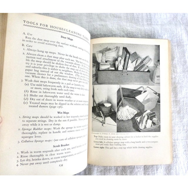 1941 America's Housekeeping Book, First Edition Washable Cover For Sale In Los Angeles - Image 6 of 9