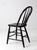 Mid 20th Century Vintage Black Painted Windsor Spindle Back Chair For Sale - Image 5 of 14