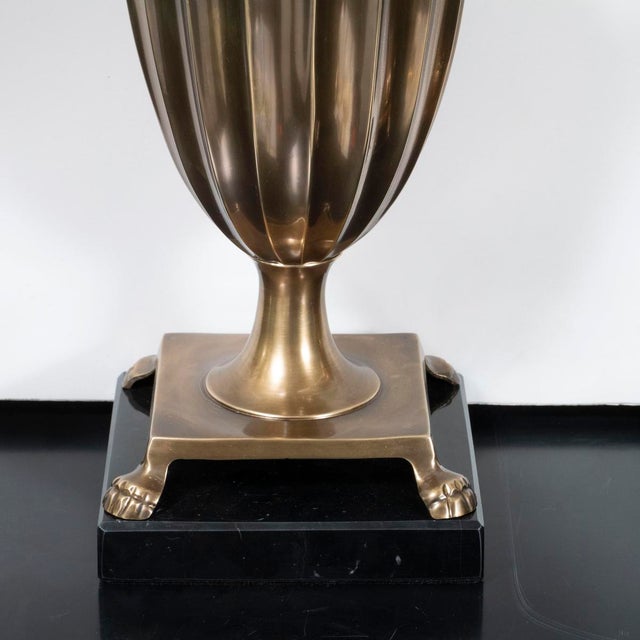 Pair of brass pineapple table lamps by Frederick Cooper For Sale - Image 10 of 14