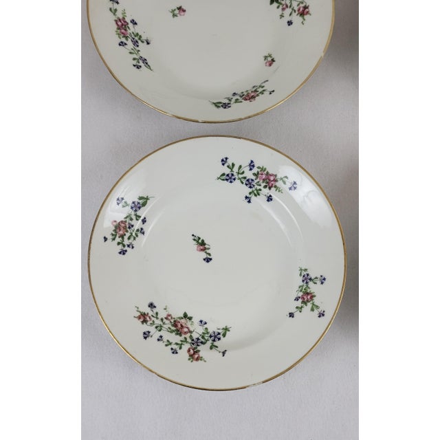 White Barbeaux Porcelain Soup Plates from Limoges, 1950s, Set of 6 For Sale - Image 8 of 11