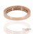 14k 585 Rose Gold Natural Diamond Milgrain Engraved Band Ring, Size 6.25 For Sale - Image 4 of 12