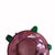 Art Deco Style Pink and Green Murano Glass Vases with Applied Spikes, 1980, Set of 2 For Sale - Image 6 of 9