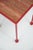 A side table that combines the timeless rigor of Red travertine with the vibrancy of bold color. The travertine top meets...