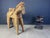 Entirely hand braided hand made straw horse, which is life size. This very attractive and decorative item is a real eye...