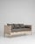 An elegant Louis XVI style daybed featuring a white patinated finish that enhances its decorative appeal. The structured,...
