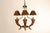 Late 20th Century Chapman Horn Four Light Chandelier For Sale - Image 5 of 18