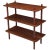 English Console Shelves of Mahogany with Bobbin Turned Supports For Sale - Image 11 of 11