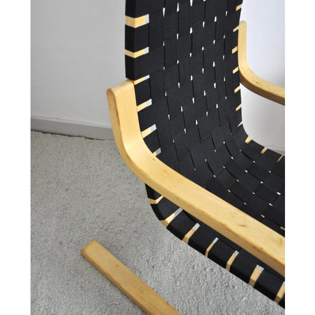Wood Model 406 Lounge Chairs by Alvar Aalto for Artek, Set of 2 For Sale - Image 7 of 10