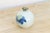 Chinese Hand-Painted Green & Blue Porcelain Vase For Sale - Image 3 of 7