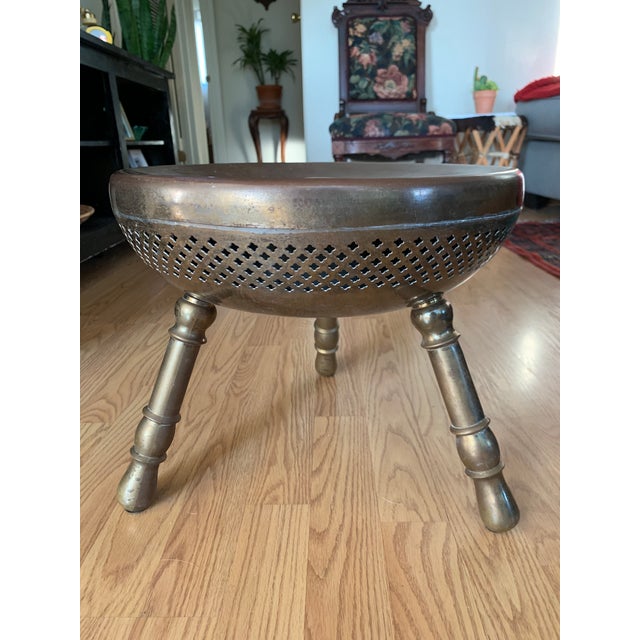 Antique Brass Foot Warmer Chairish