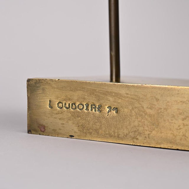 Lyse Oudoire, Brass Sculpture, 1970s, Brass For Sale - Image 11 of 14