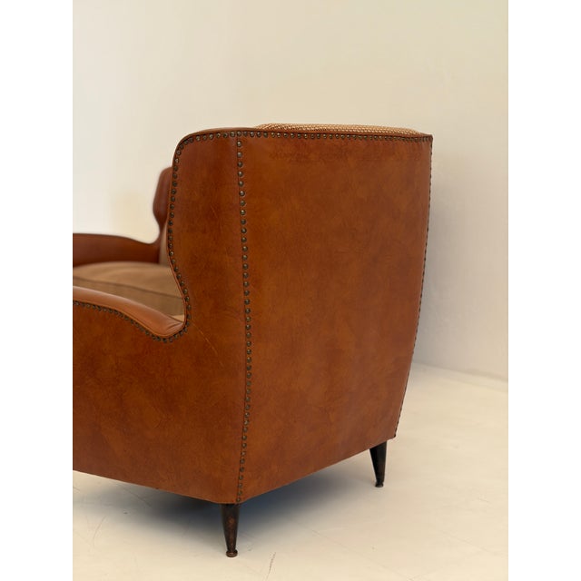 1950s Armchairs and Sofa attributed to Paola Buffa, 1950s, Set of 5 For Sale - Image 5 of 18